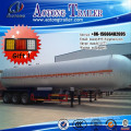 40cbm propane tank refill semi trailer, lpg gas transport semi trailer